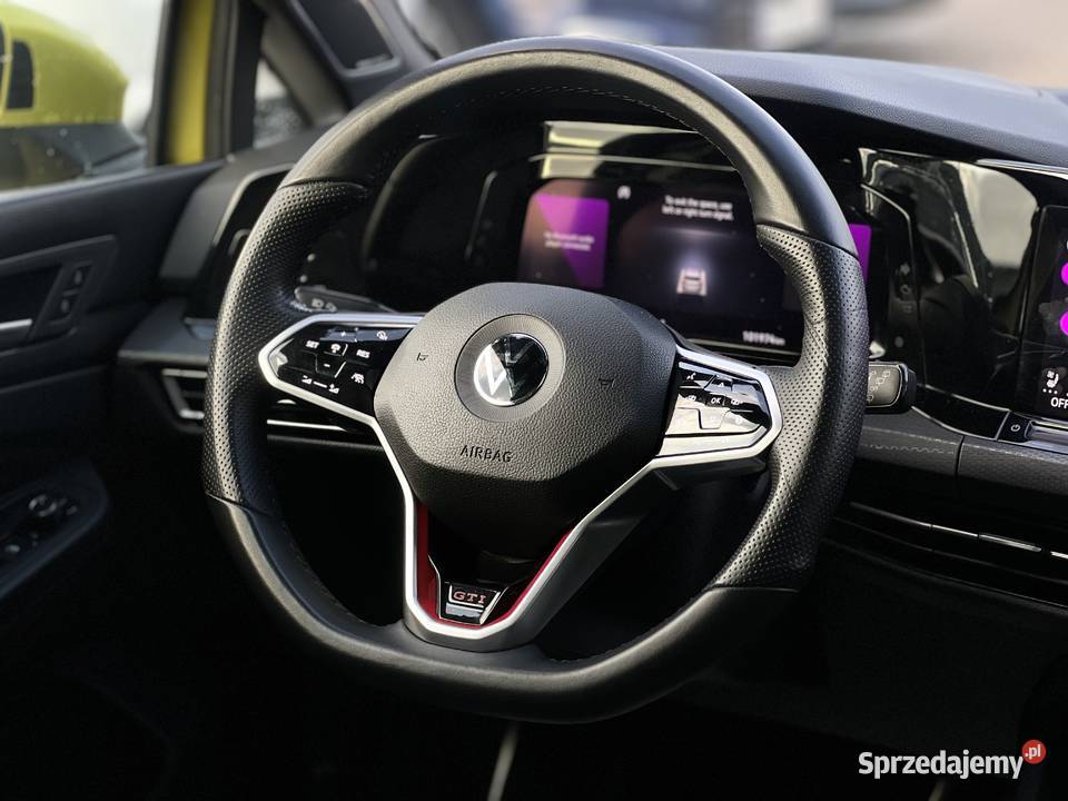 Volkswagen Golf GTI 2021 skórzana tapicerka Warszawa