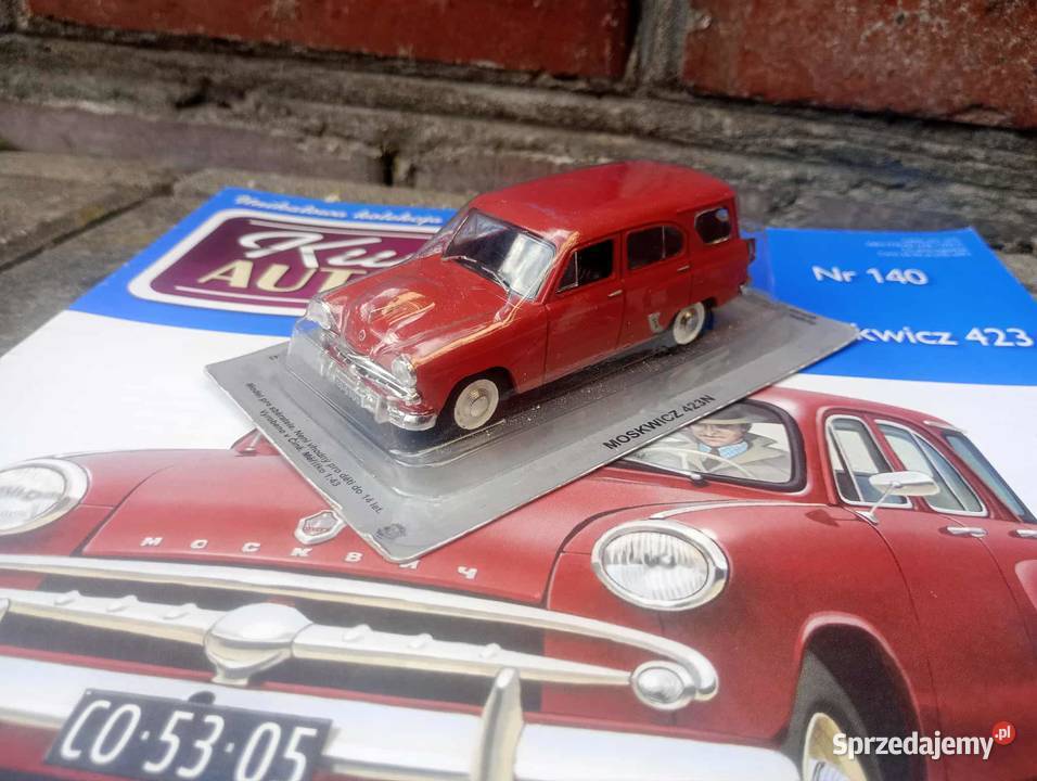 MOSKWICZ 423N KOMBI Kultowe auta PRL model Modelarstwo Warszawa sprzedam