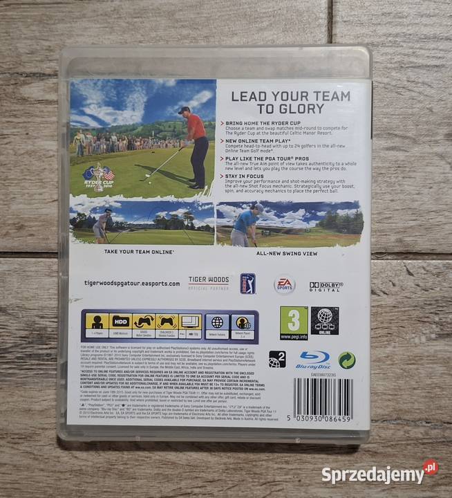 Gra Tiger Woods PGA Tour 11 3 PlayStation 3 Gry na konsole Żuromin