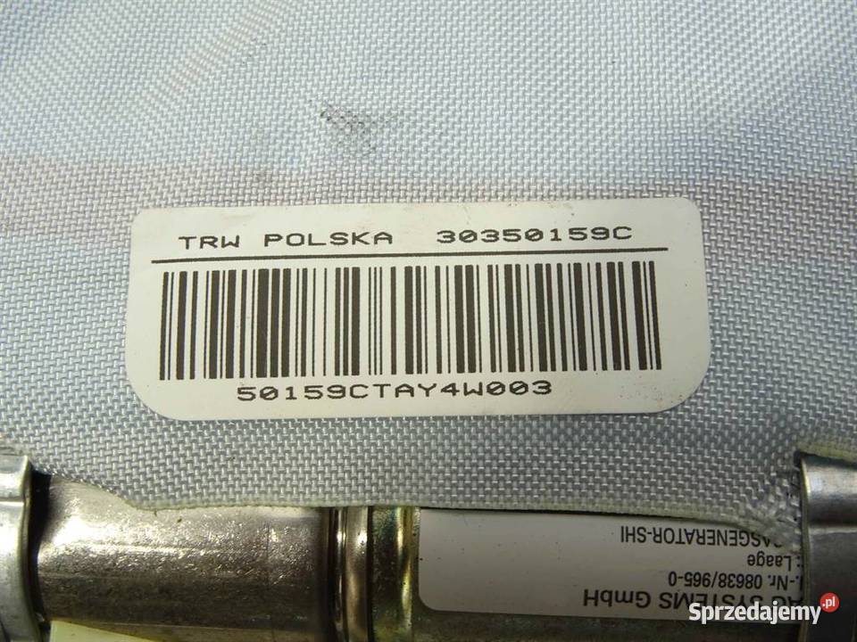 PODUSZKA POWIETRZNA KOLANOWA PASAŻERA AUDI A8 D3 Wyposażenie wnętrza