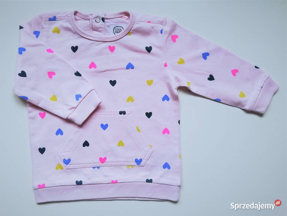 Komplet w serduszka Cool Club 74 bluza legginsy Katowice sprzedam