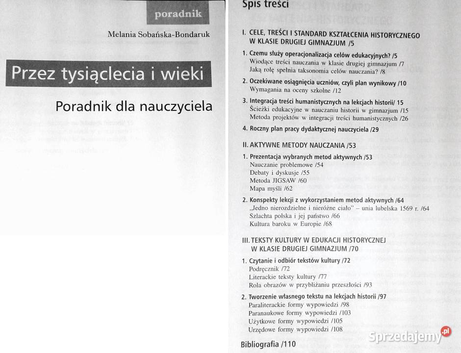 tysiąclecia i wieki kl 2 Poradnik nauczyciela M Chełm