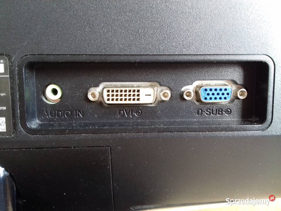 Monitor LED Philips 196VLA używany sprawny DVI Monitory i projektory kujawsko-pomorskie Bydgoszcz sprzedam