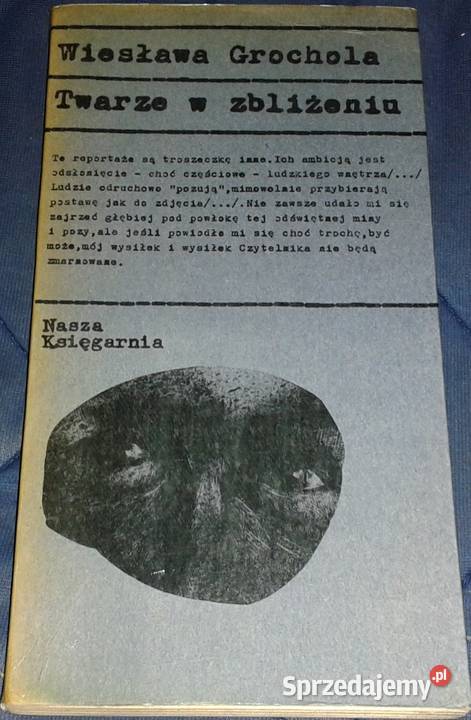 Twarze w zbliżeniu Wiesława Grochola Chełm sprzedam