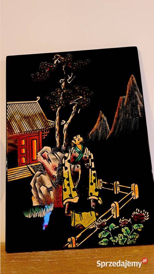 widoczek gablotka diorama w szkle z korka Warszawa