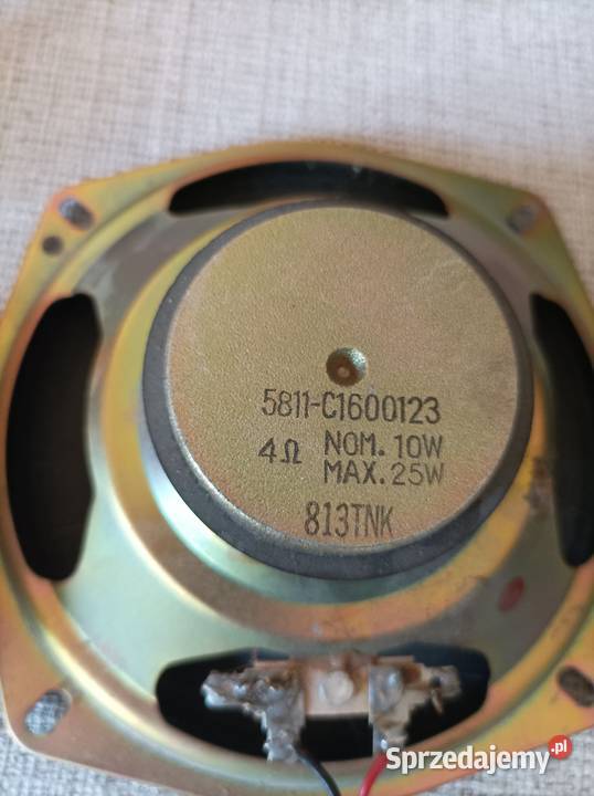 Głośniki szerokopasmowe 4 Ohm japońskie mazowieckie Płock