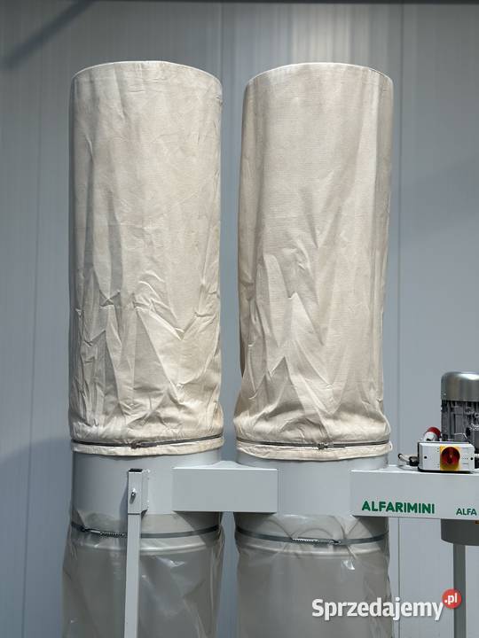 Odciąg trocin 2 workowy ALFA RIMINI 30 kW 1479 Łabuńki Pierwsze