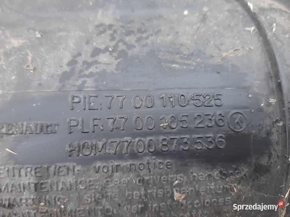 Renaut Twingo 12 8V obudowa filtra powietrza osobowe Części samochodowe sprzedam