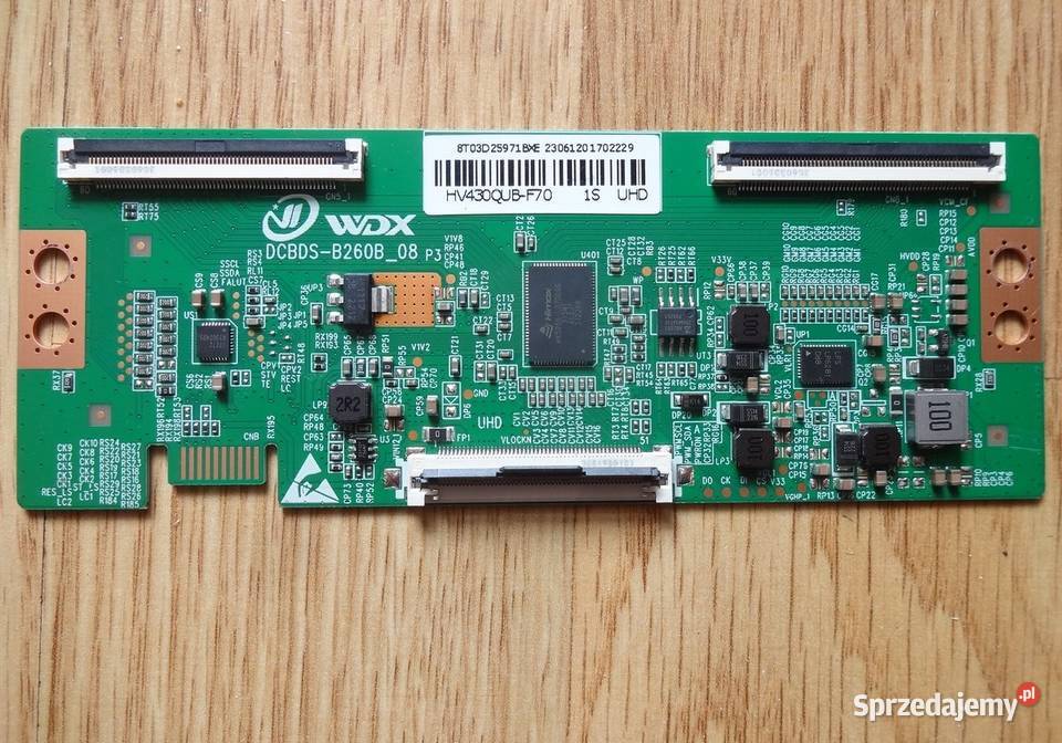 TCON DCBDSB260B08 HV430QUBF70 UHD PHILIPS zachodniopomorskie Szczecin