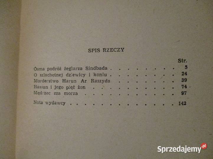 Awantury arabskie K Makuszyński 1957 baśnie Łódź