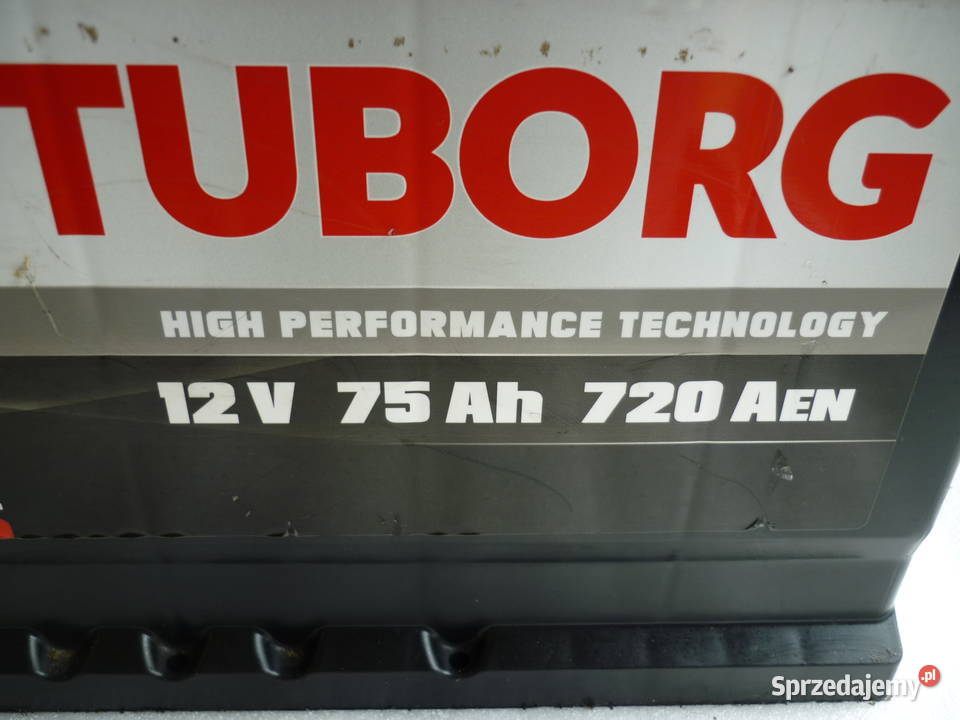 Akumulator TUBORG 75AH 720A używany sprawdzony wielkopolskie Poznań