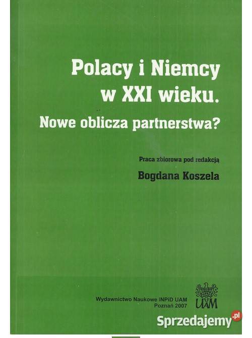 Polacy i Niemcy w XXI wieku Nowe oblicza politologia, stos. międzynarodowe