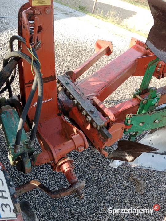 Pług 2 Skibowy Obrotowy Kverneland Model F 80 Trzydnik Mały