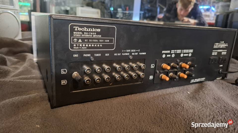 Technics SU7600 japoński wzmacniacz vintage opolskie Namysłów