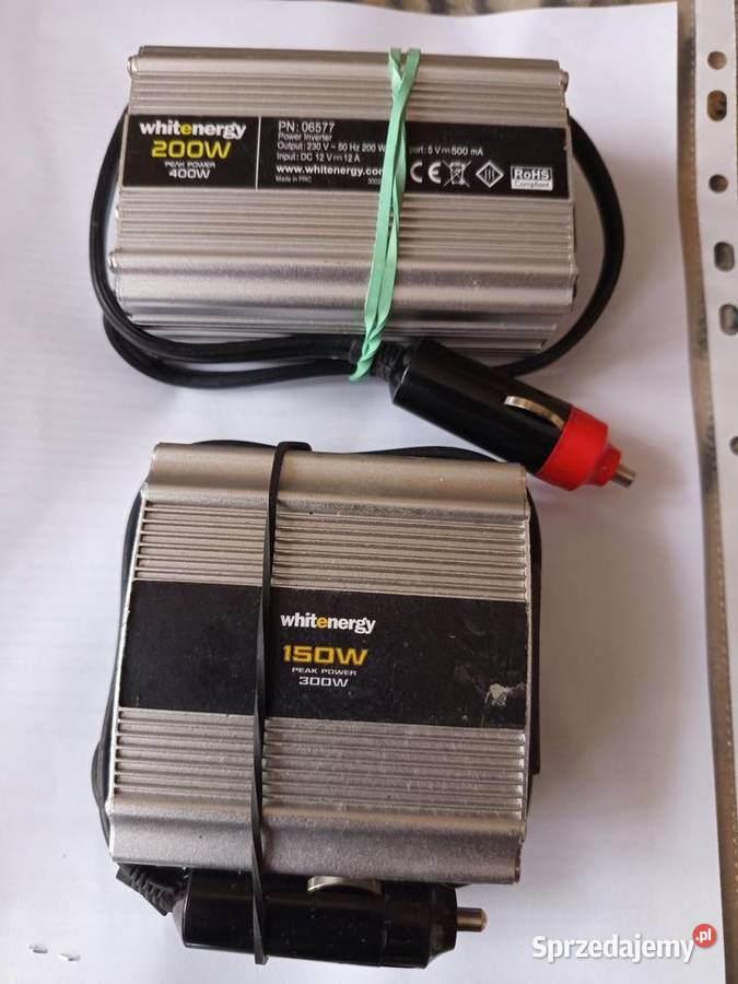 Sprzedam przetwornice 1224volt230 volt 1200 wat Pozostałe Pozostałe Chorzów