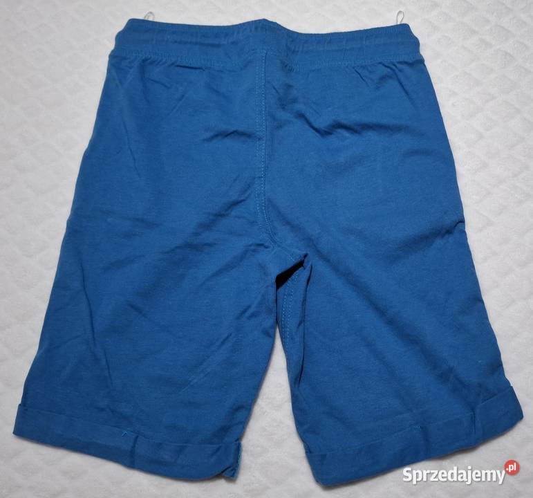 Krótkie spodenki chłopięce niebieskie CA 122 Czeladź