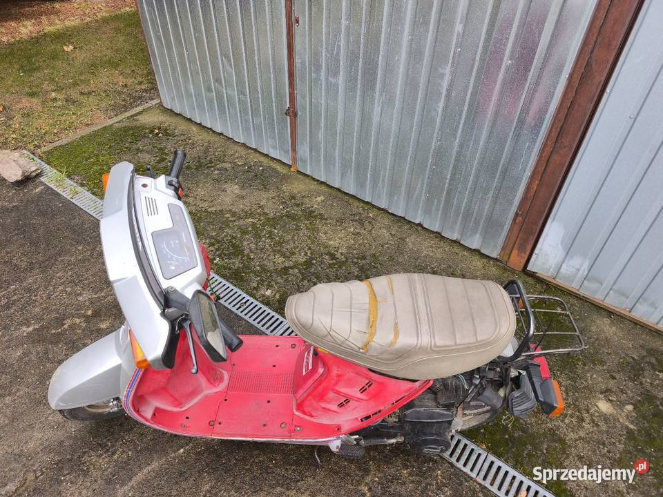 Honda Lead 50cc 2T 1989r Możliwy Transport czerwony zachodniopomorskie Gryfice