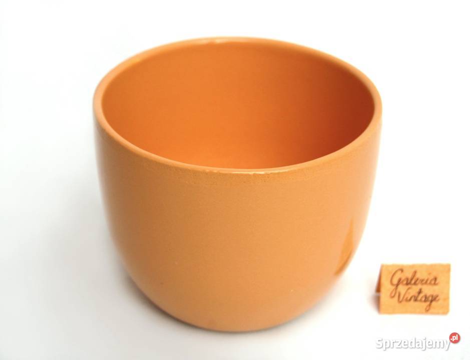 Osłonka ceramiczna brzoskwiniowa gładka średnica Lublin