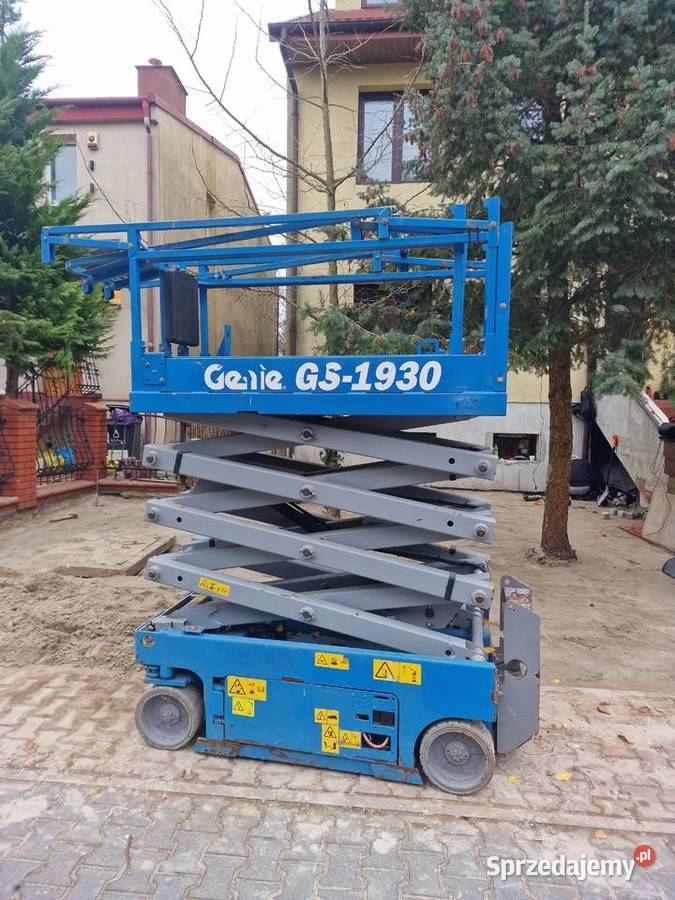 Podnośnik nożycowy zwyżka 2016r Genie GS1930 nie