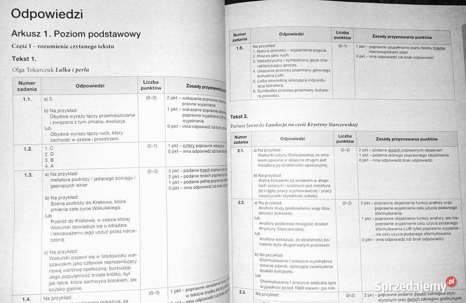 Teraz matura 2016 Język polski Marianna Gutowska miękka Chełm