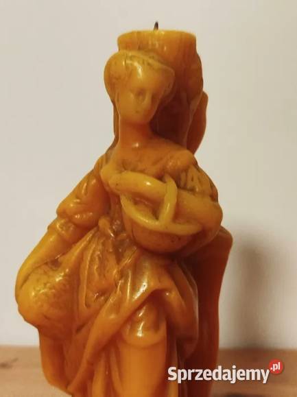 Stara świeca figuralna sprzedam