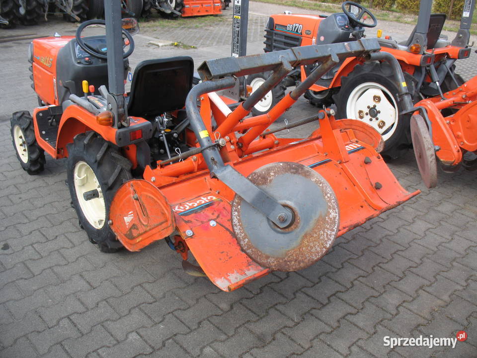 Kubota GB seria 4x4 do tunelu szkółki leśnej Mroków