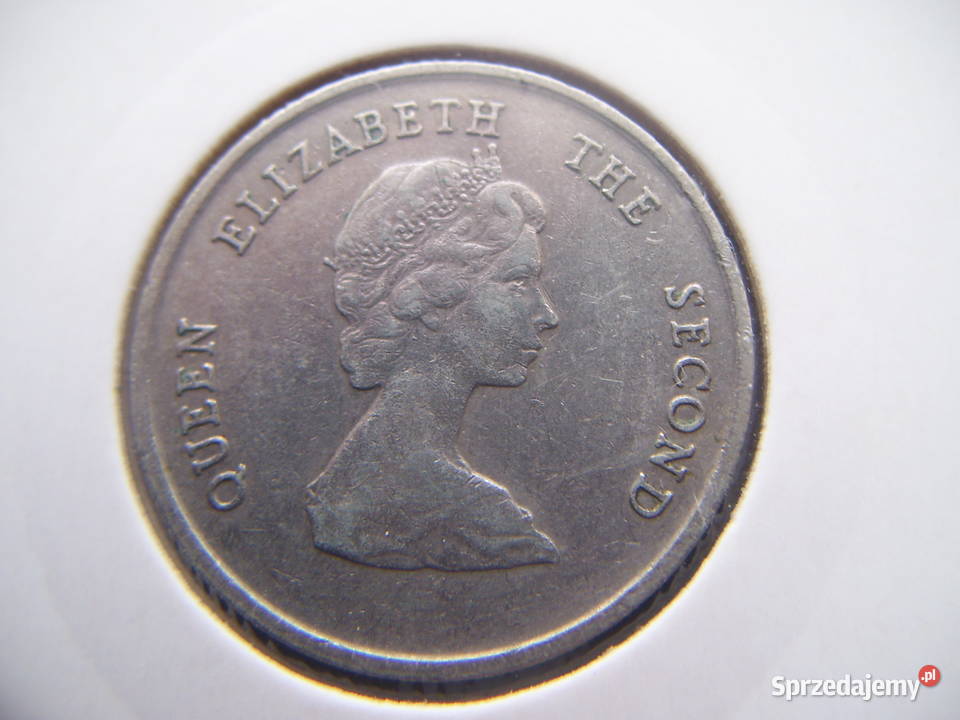 Stare monety 25 cent 1987 Karaiby Brytyjskie sprzedam