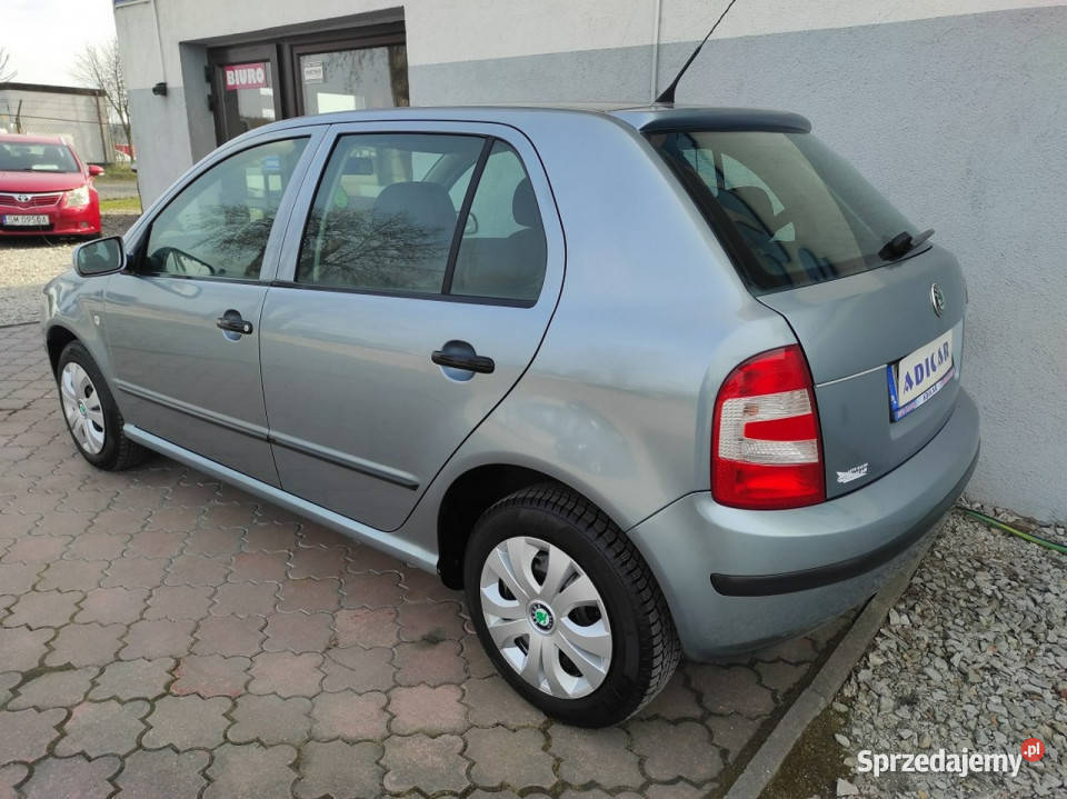 koda Fabia klima tempomat elszyby isofix org 1200cm3 śląskie