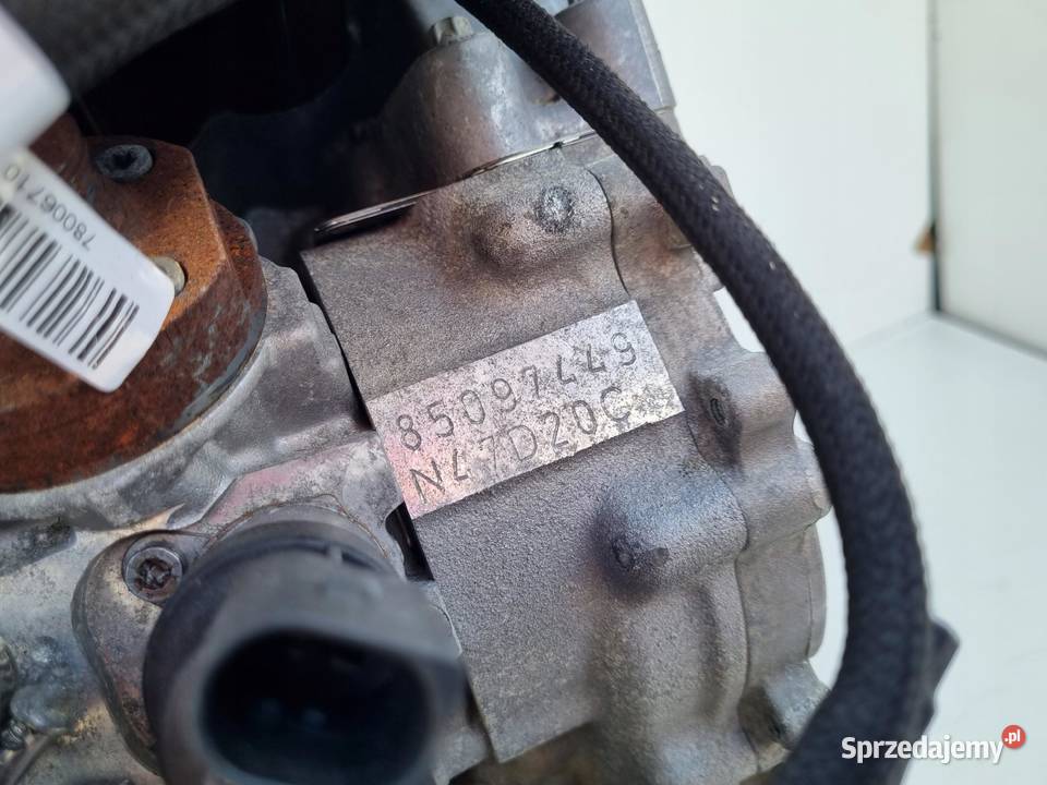 SILNIK KOMPLET BMW X1 E84 20 D DIESEL 143 pali Janów