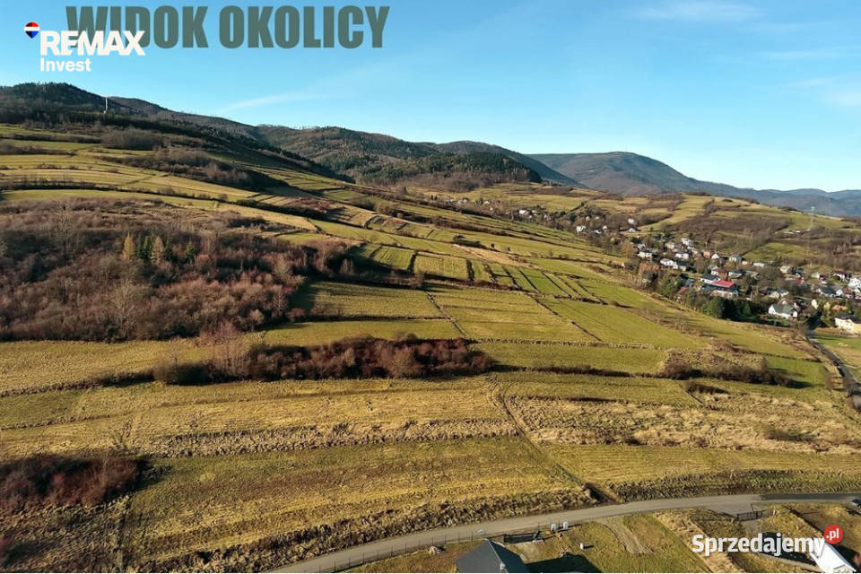 Działka budowlana 1 847 m Radziechowy 162zł/m2 Sprzedaż