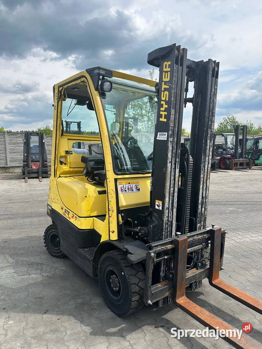 wózek widłowy HYSTER H20FT LPG 2000 Triplex 490m gaz Działoszyn