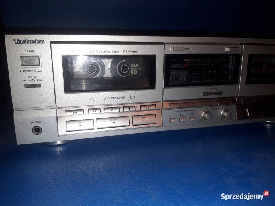 Technics RS-TR165 srebrny Łódź - Sprzedajemy.pl