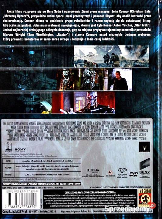 TERMINATOR OCALENIE NIEZIEMSKA KOLEKCJA FILMOWA Kalisz sprzedam