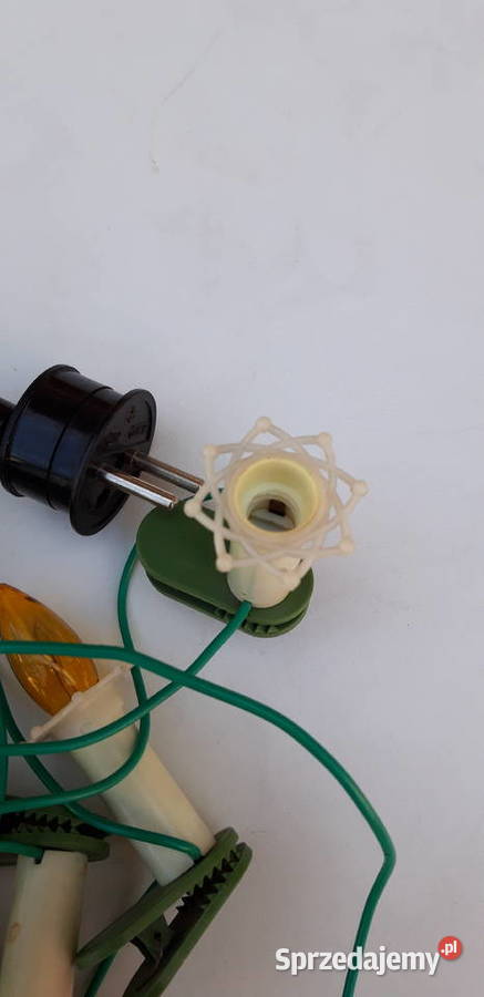 Lampki choinkowe PRL Warszawa