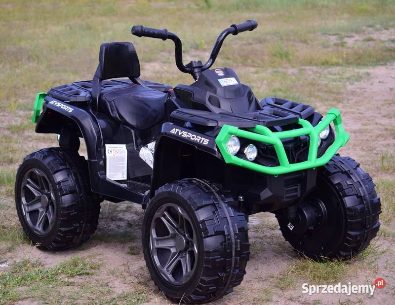 MEGA WIELKI QUAD 4X4 AMORTYZATORY MIĘKKIE KOŁA