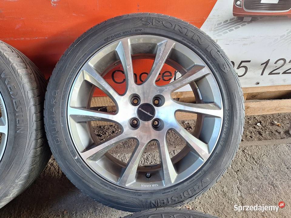Alufelgi Irmscher 4x100 17 Opel Adam Corsa Astra Średnica 17" Choceń sprzedam