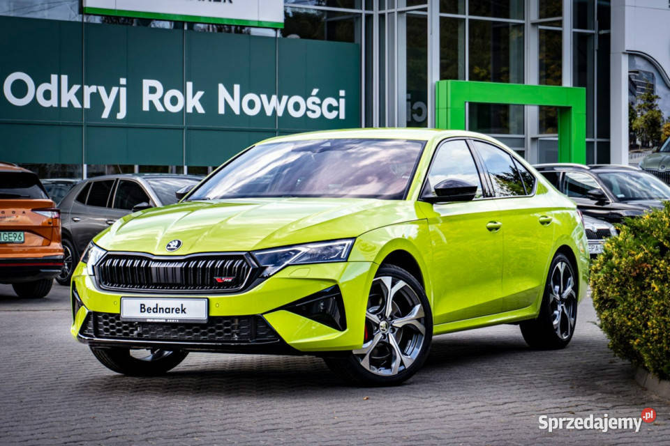 koda Octavia Octavia RS 20 TSI 265 DSG IV 2020 elektryczne lusterka Łódź