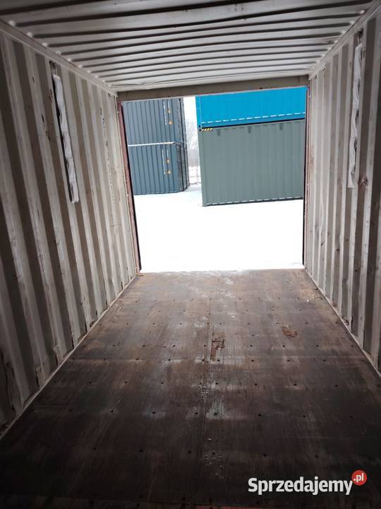 Kontener magazynowy morski 20 DV 6 metrowy Pewny Biznes i Przemysł Radom