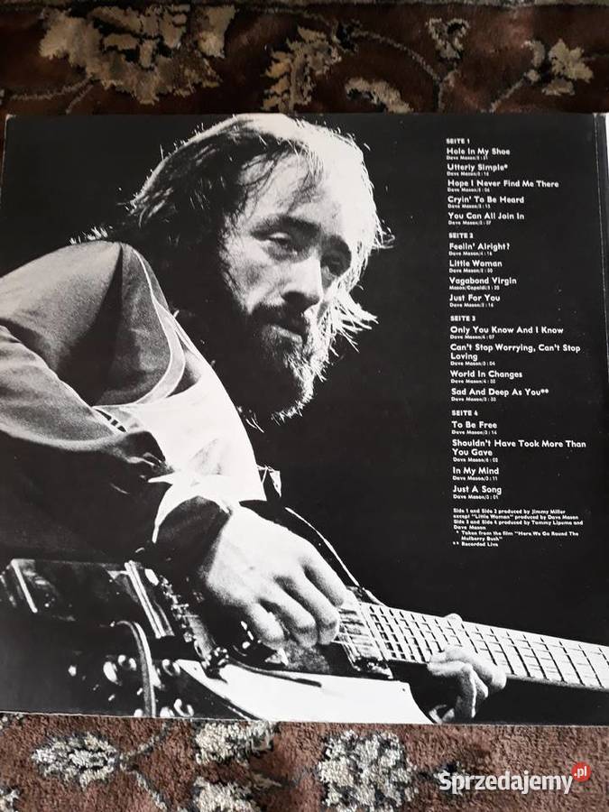 DAVE MASON BAND Dave Mason 1975 z Rock kolekcji Rzeszów sprzedam