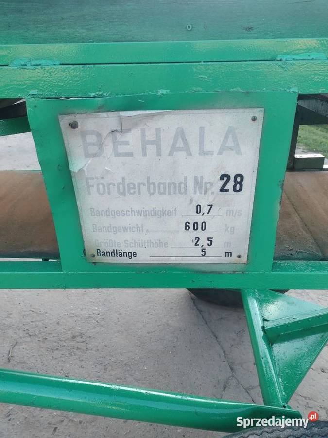 Taśmociąg sprzedam nieuszkodzony sprzedam