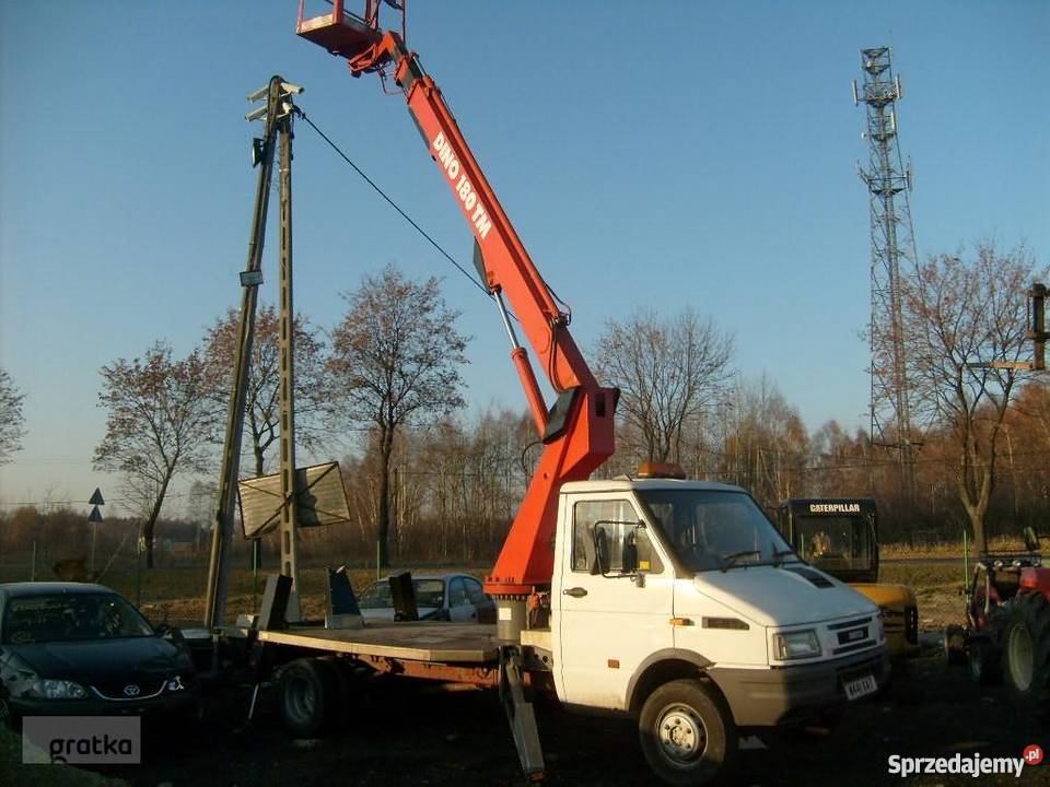 Iveco Turbo Daily 50c13 zwyżka Podnośnik koszowy Rok produkcji 2000 Tarnów