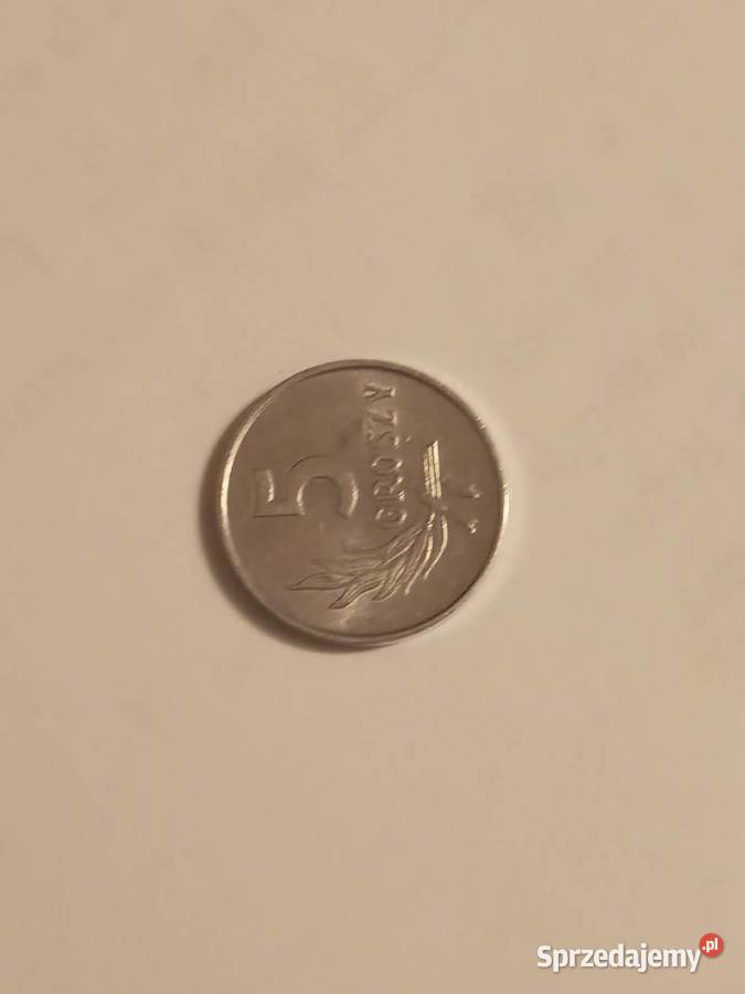 MONETY PRL 5GR Z 1972 Szczecinek sprzedam