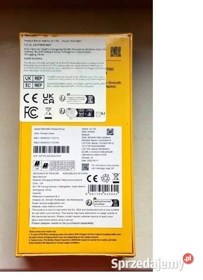 NOwy Realme 12 8256GB GOLD Fabrycznie nowy Wrocław