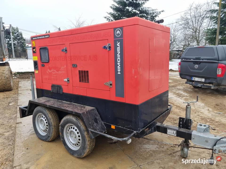 AGREGAT PRĄDOTWÓRCZY HIMOINSA 50 kVA 2015r 6800h Kraków