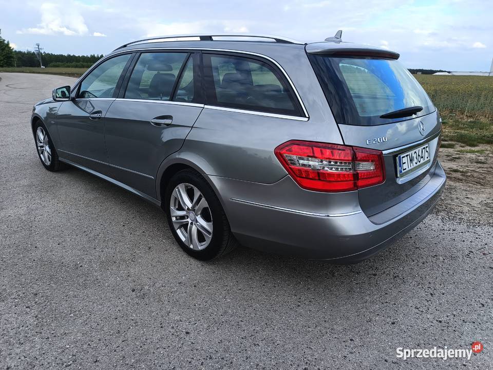 Mercedes Benz E klasa 22CDI Avantgarde manual czujnik deszczu Klasa E Podkonice Miejskie