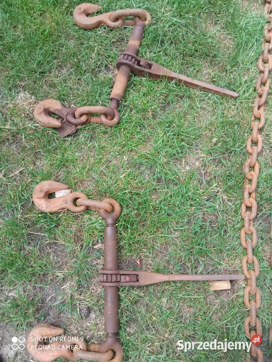 Łańcuchy Transportowe Z Napinaczami sprzedam