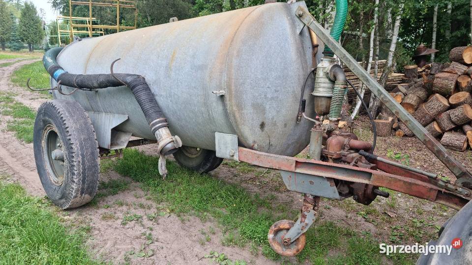 Beczkowóz wóz asenizacyjny do wody szamba nieuszkodzony