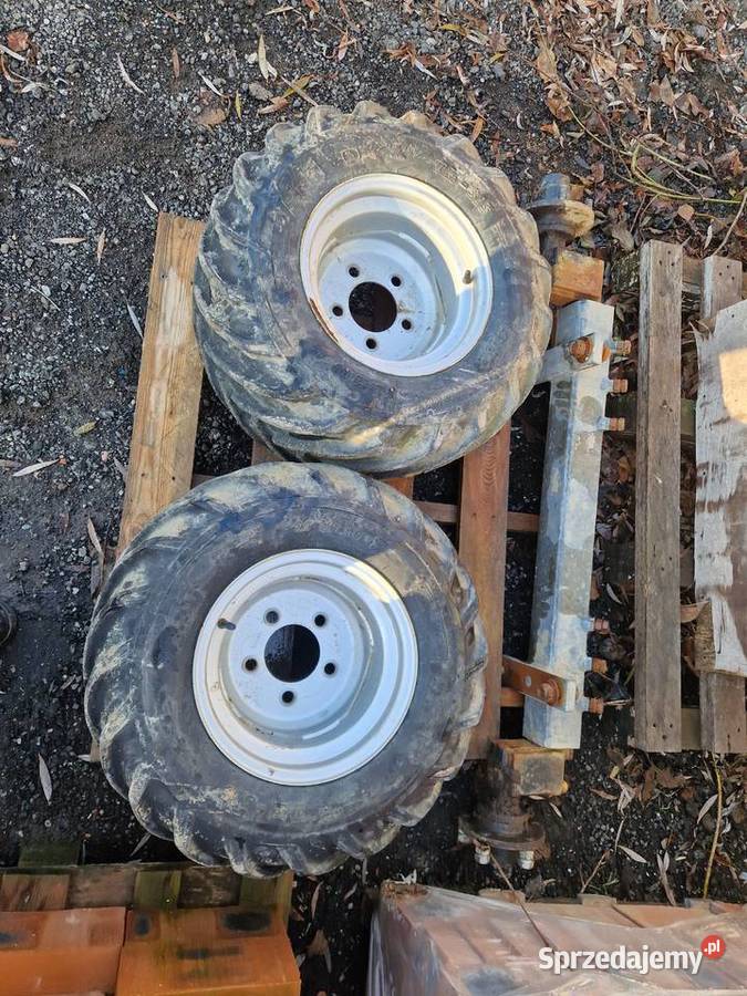 oś ośka koła opryskiwacz sadowniczy przyczepa Zelów