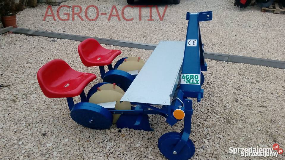 Wózek do sadzarka do warzyw rozsady 2rzędowa Włoszczowa