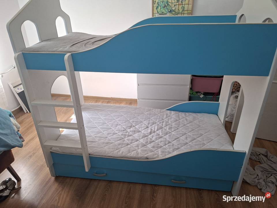 Łóżko dziecięce 160x80 plus dwa materace Lublin